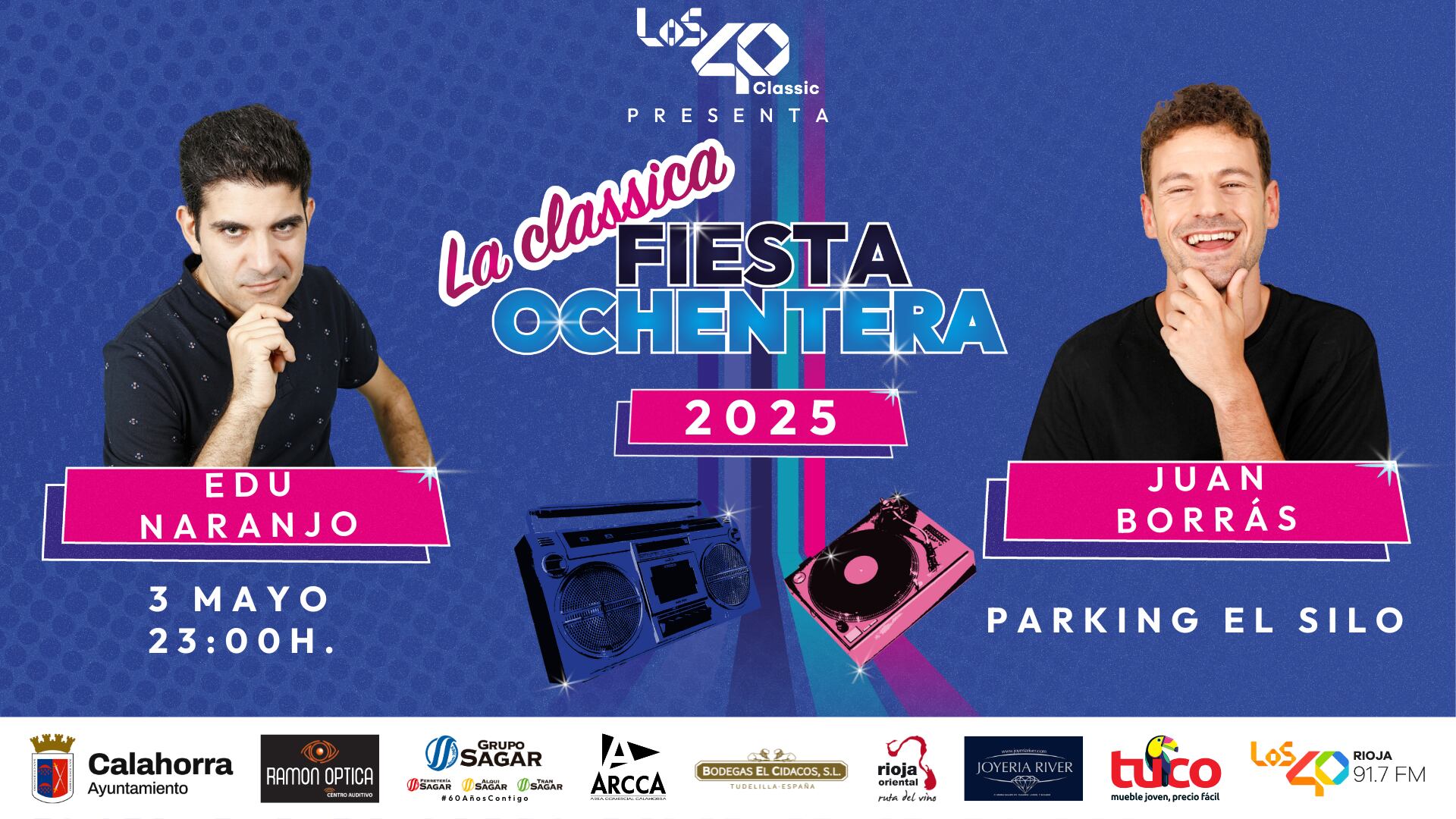 Fiesta Classic Ochentera en Calahorra