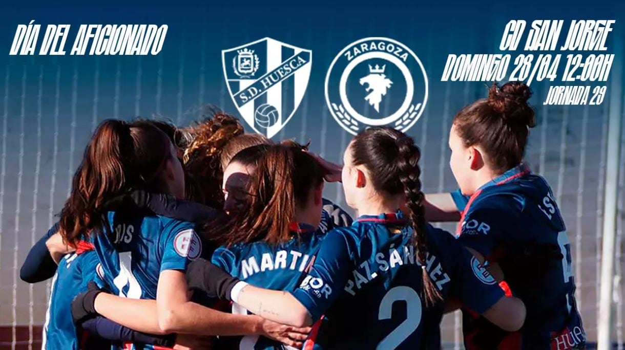 La SD Huesca Femenina prepara la fiesta fin de temporada con su afición