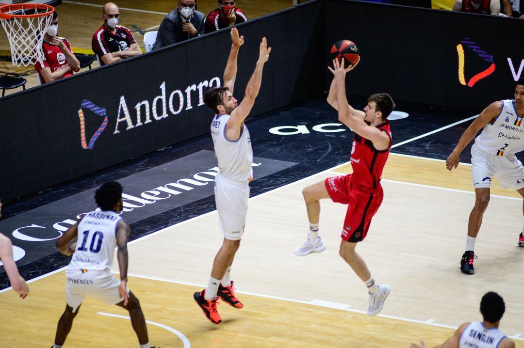 Brussino, con 21 de valoración, fue el jugador mejor valorado de Casademont