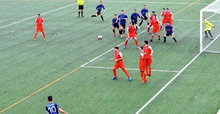Momento de un partido del Inter de Jaén durante la pasada temporada.