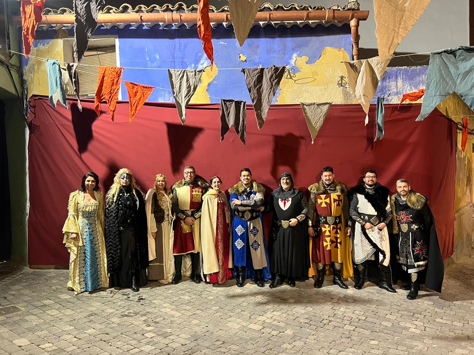 Concejales del PP en las fiestas del Medievo