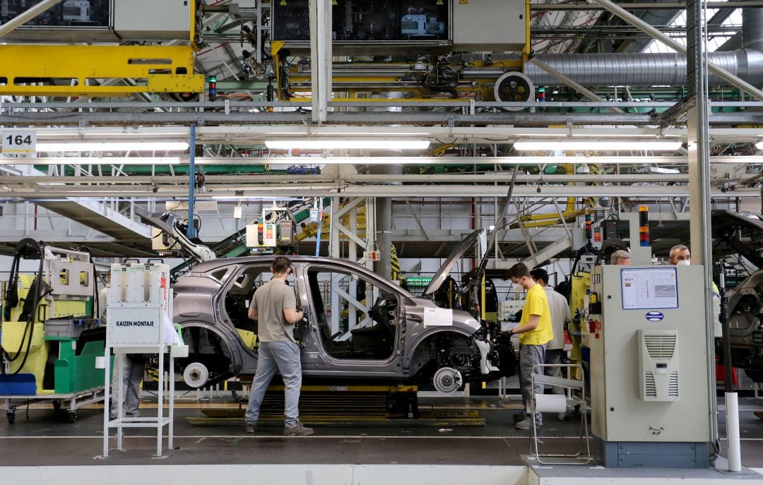 Interior de una factoría de Renault