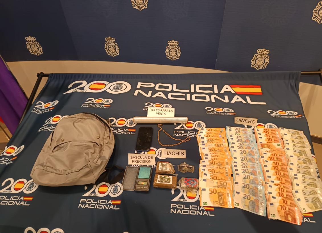 La Policía Nacional desmantela dos puntos de venta de drogas en diferentes barrios de Palencia