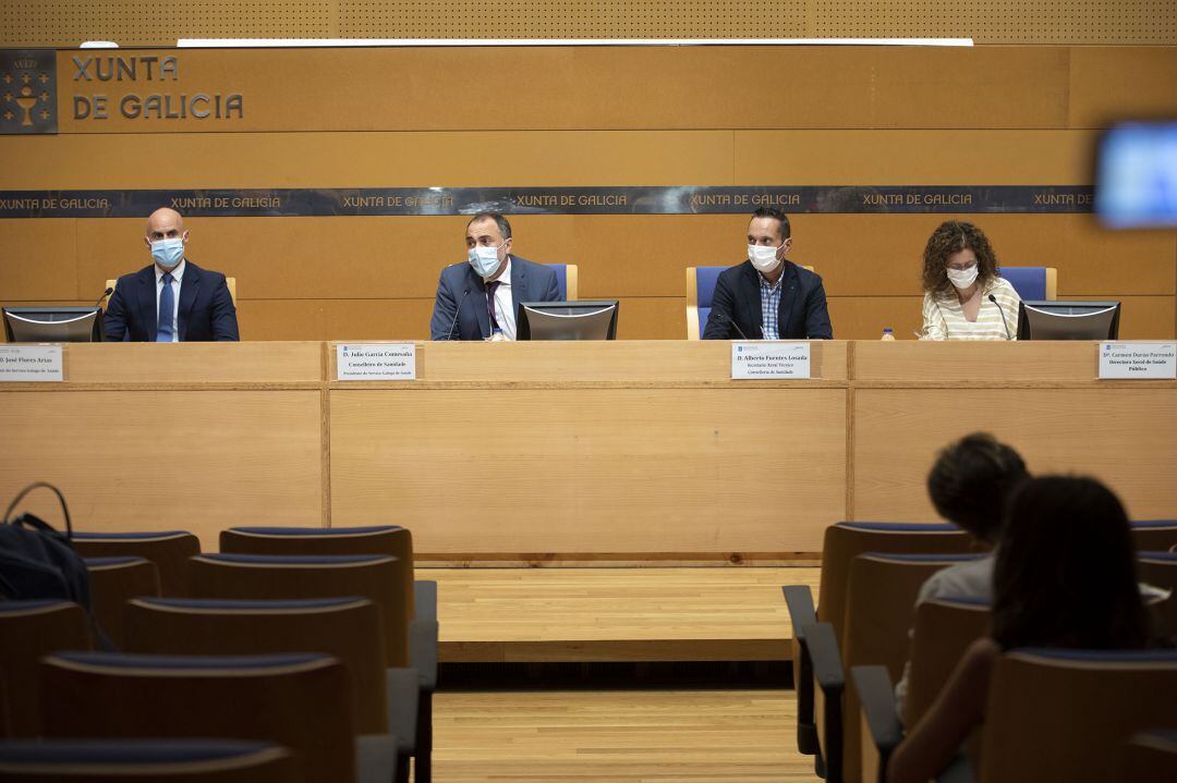 Rueda de prensa tras el Comité Clínico