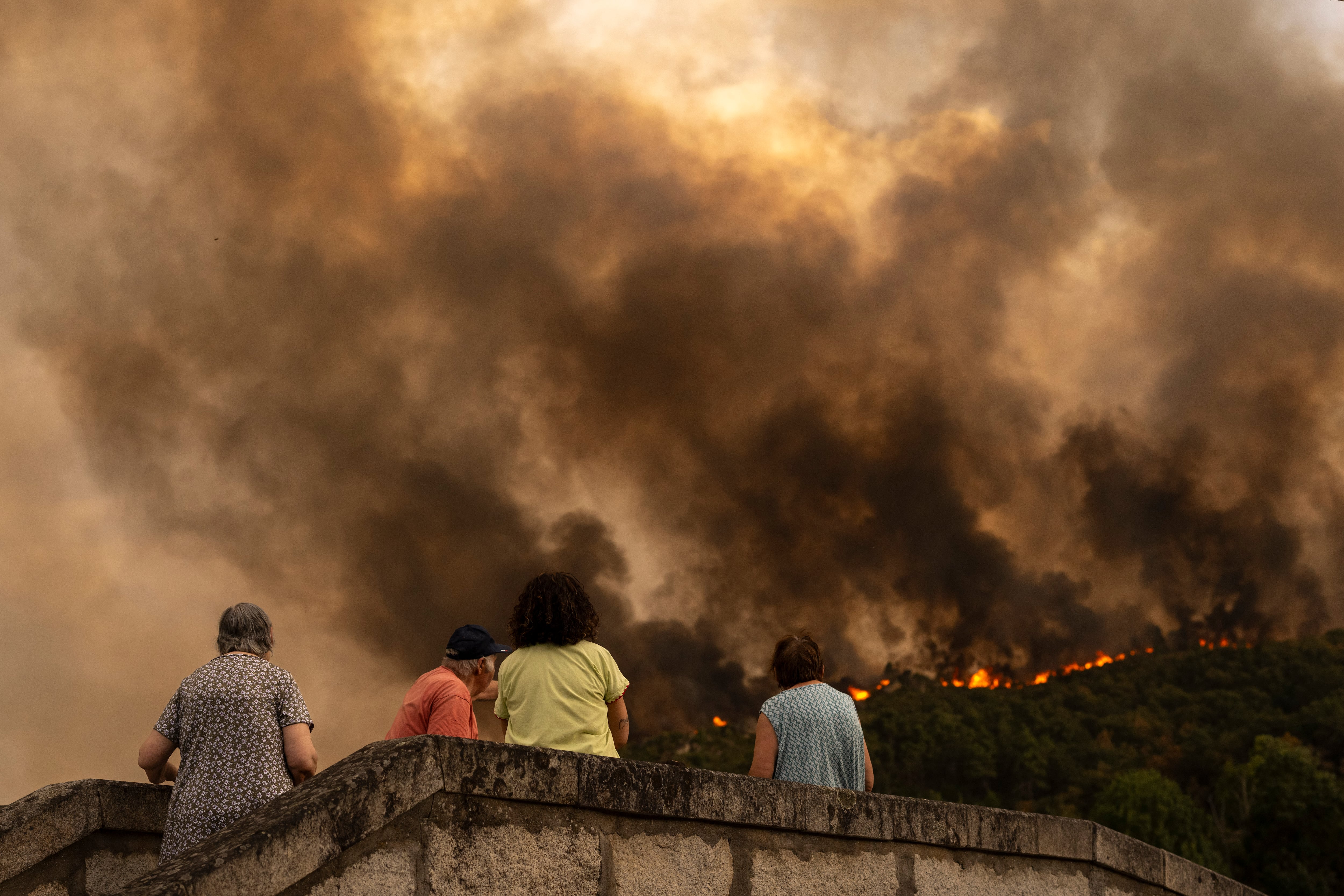 Las hectáreas calcinadas en Galicia ya superan las 7.000