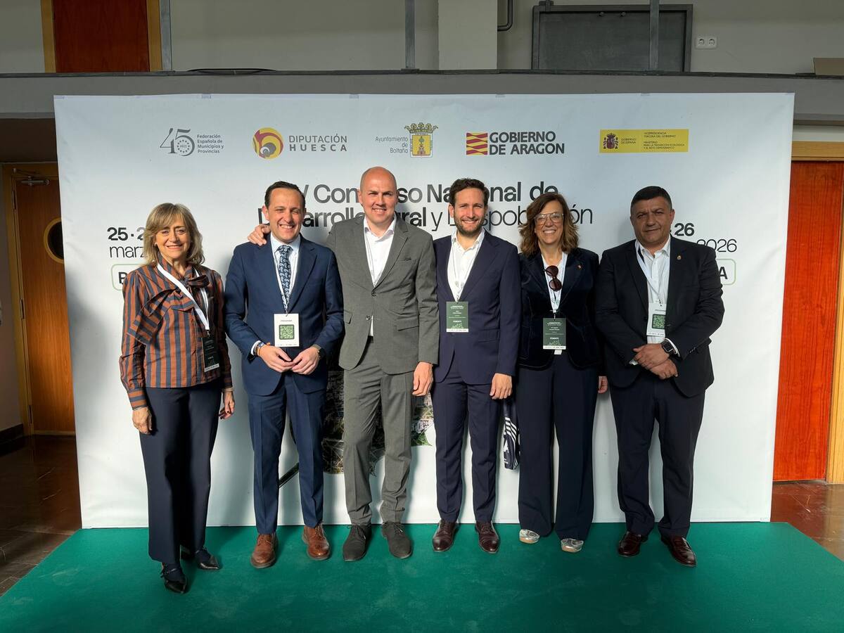 Armisén defiende en Huesca la estrategia de la Diputación de Palencia frente al reto demográfico