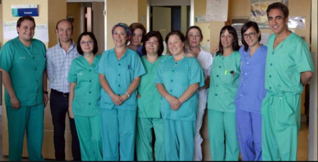 Imagen de Archivo del equipo de Oftalmología del Hospital Mancha Centro en el área integrada de Alcázar de San Juan