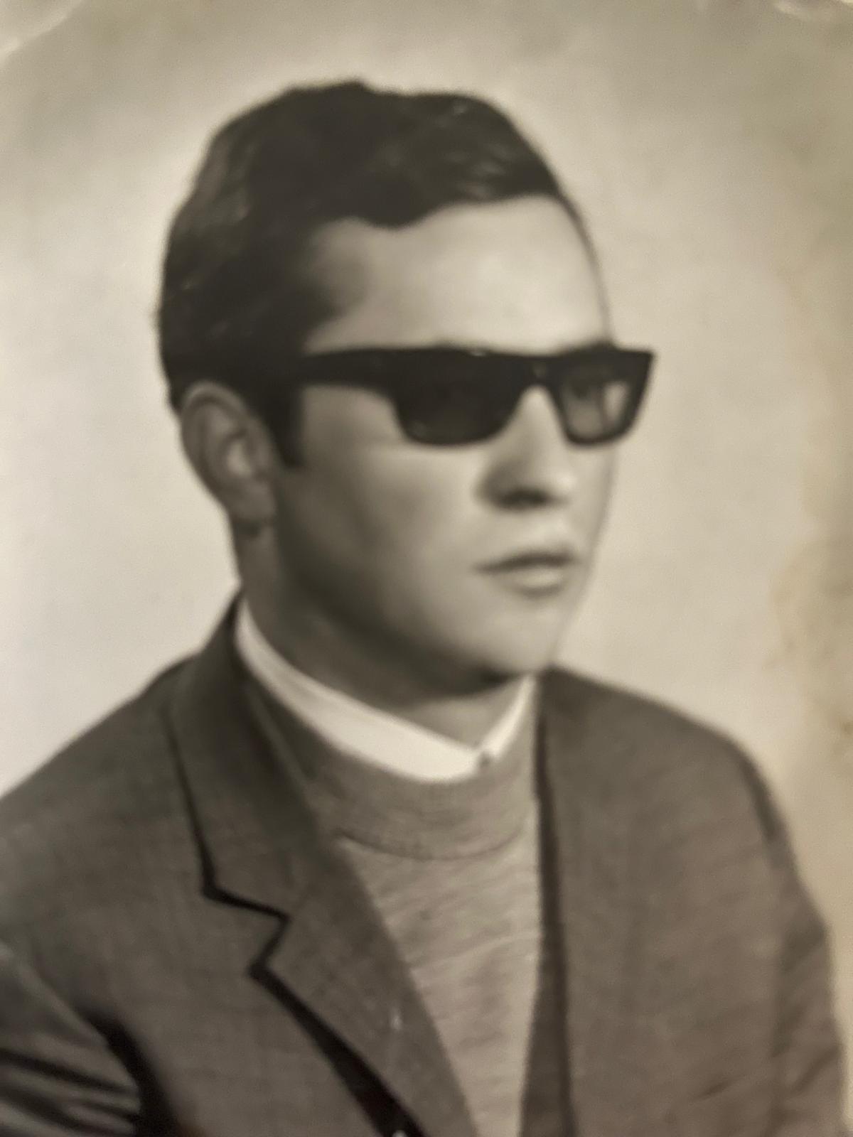 Juanjo, en una foto de joven