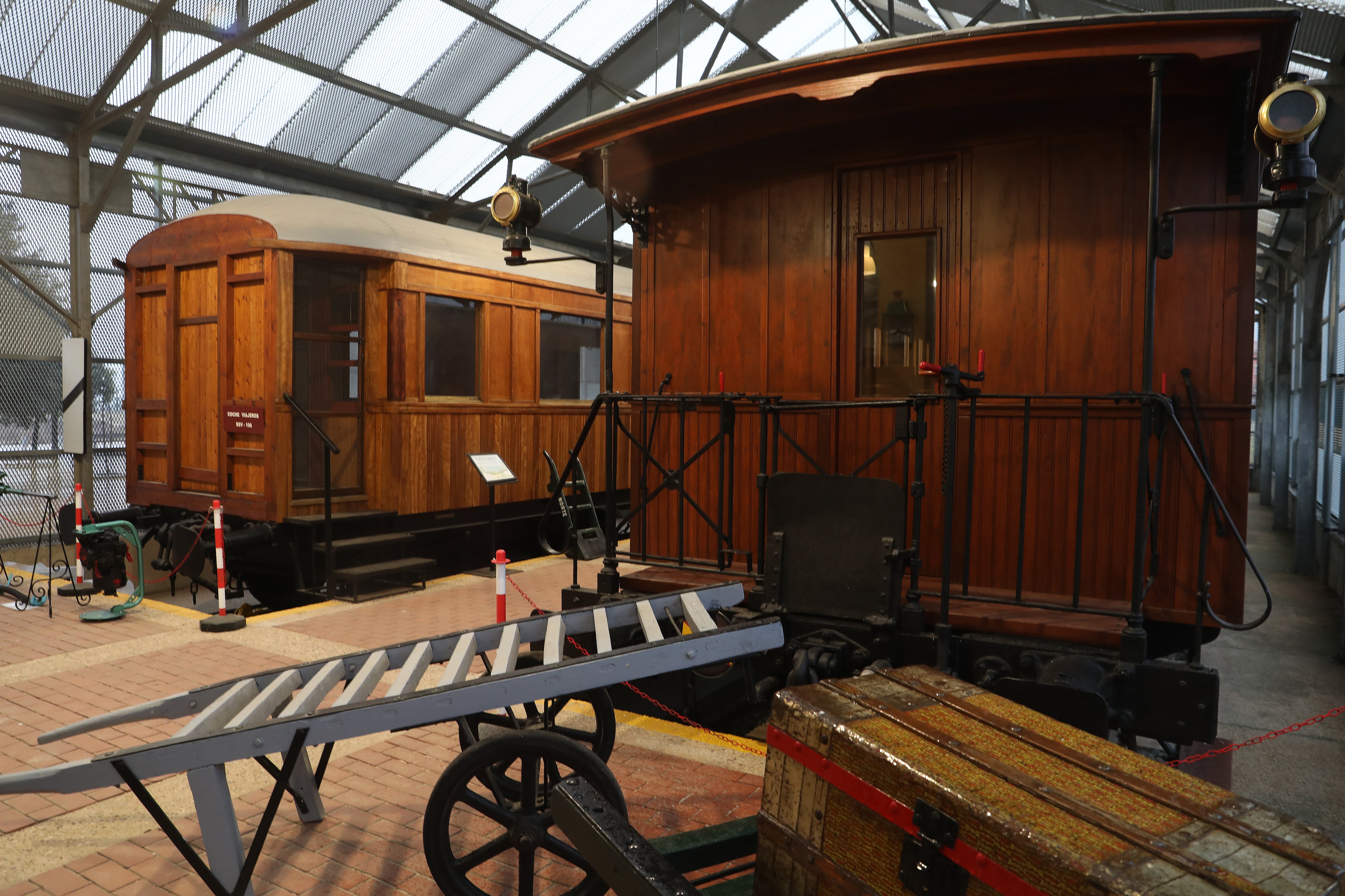 Museo del Ferrocarril en la localidad de Venta de Baños( Palencia)