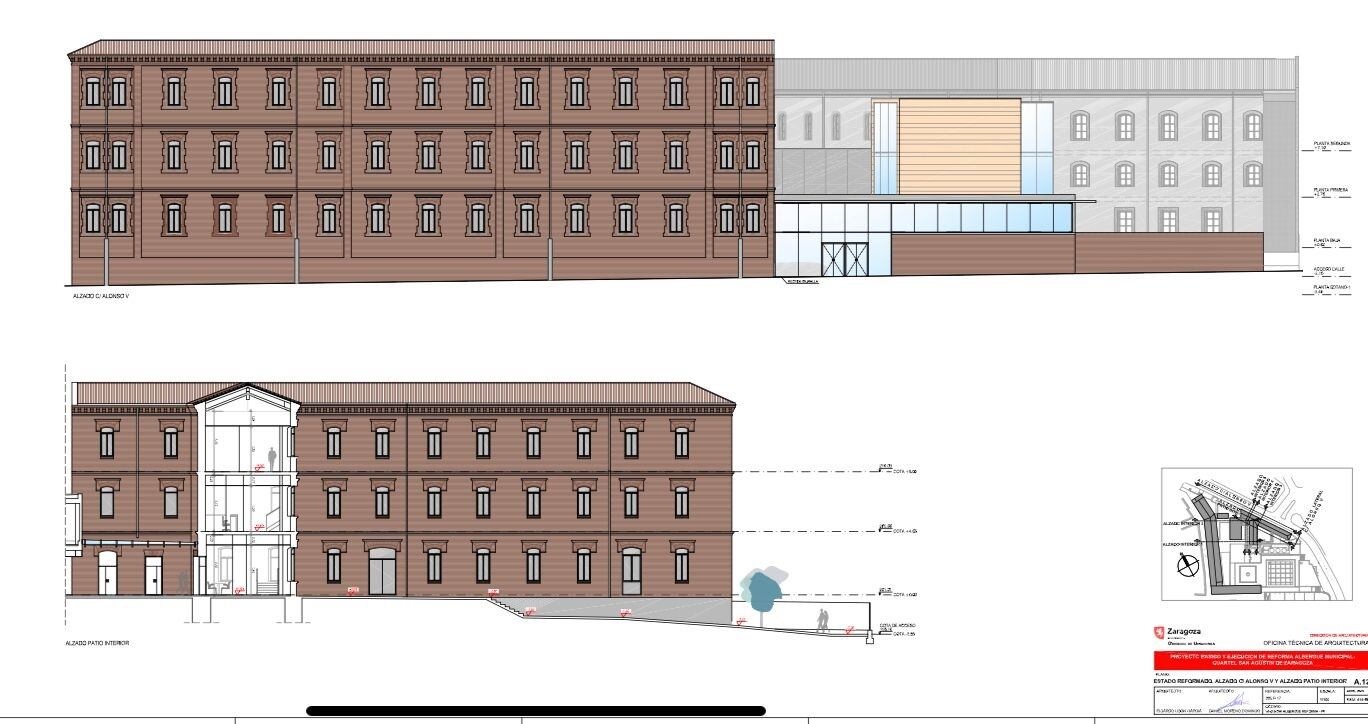 Proyecto de reforma del Albergue Municipal de Zaragoza