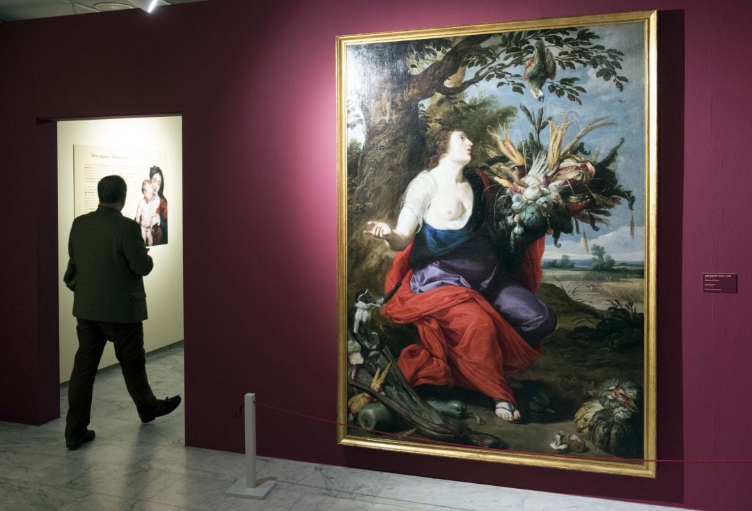 Exposición en el Museo Art Nouveau y Art Decó - Casa Lis de Salamanca en el mes de febrero durante la inauguración de la exposición &#039;&#039;De Rubens a Van Dyck. La pintura flamenca en la colección Gerstenmaier&#039;&#039;