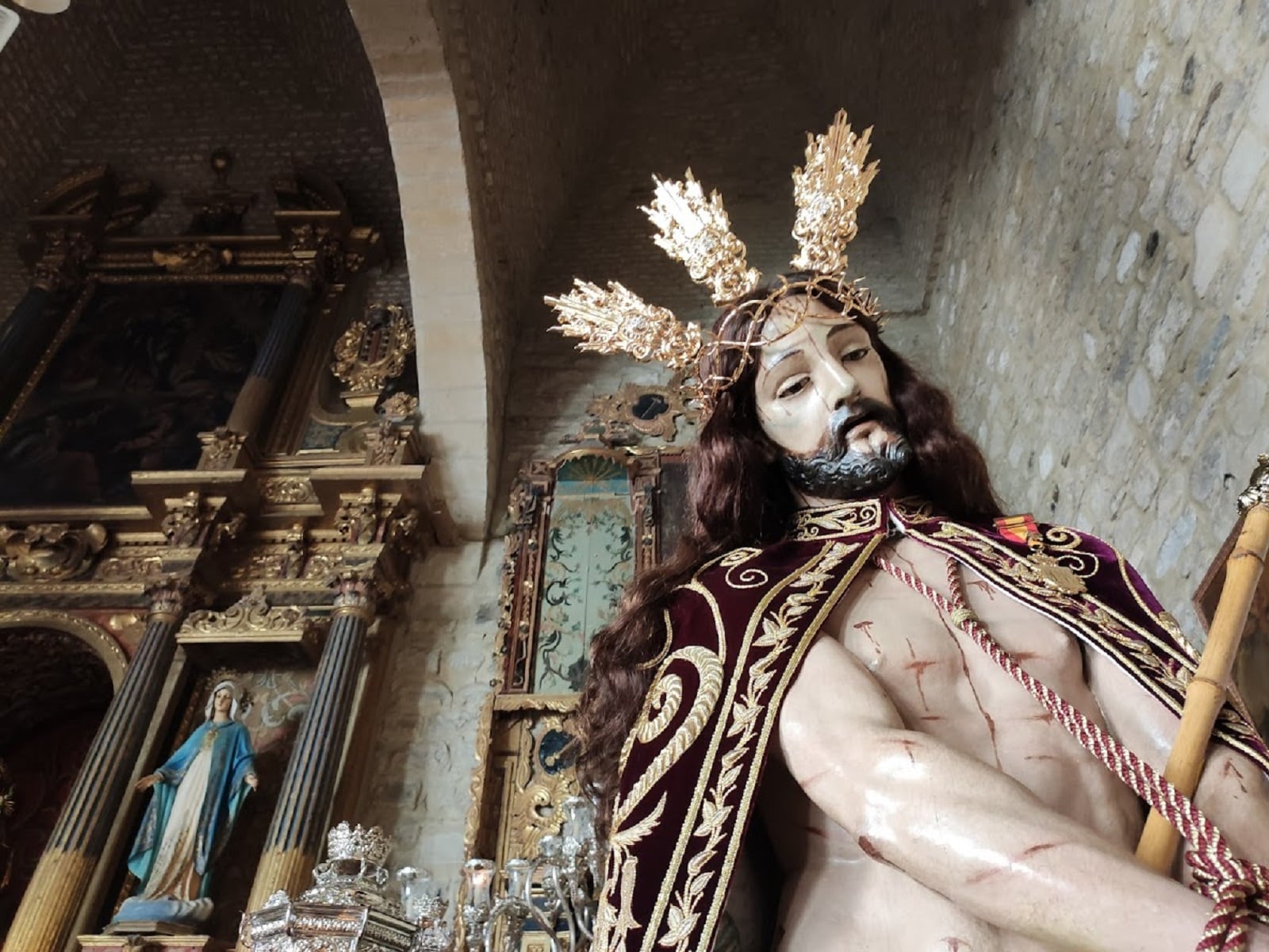 El Cristo de la Humildad de Baeza, atribuido a Pablo de Rojas