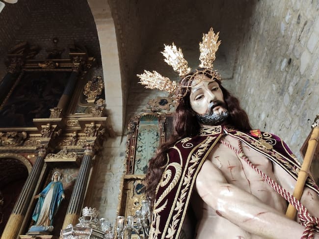 El Cristo de la Humildad de Baeza, atribuido a Pablo de Rojas