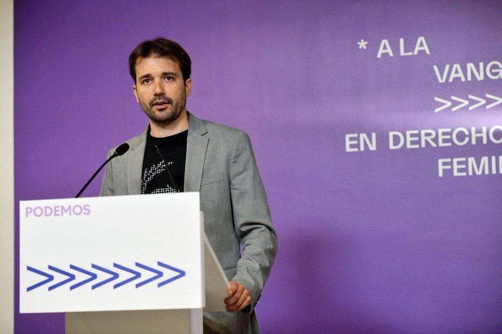 Javier Sánchez Serna, secretario general de Podemos de la Región de Murcia