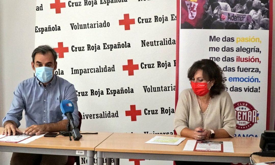 Ademar y Cruz Roja presentaron el acuerdo de colaboración