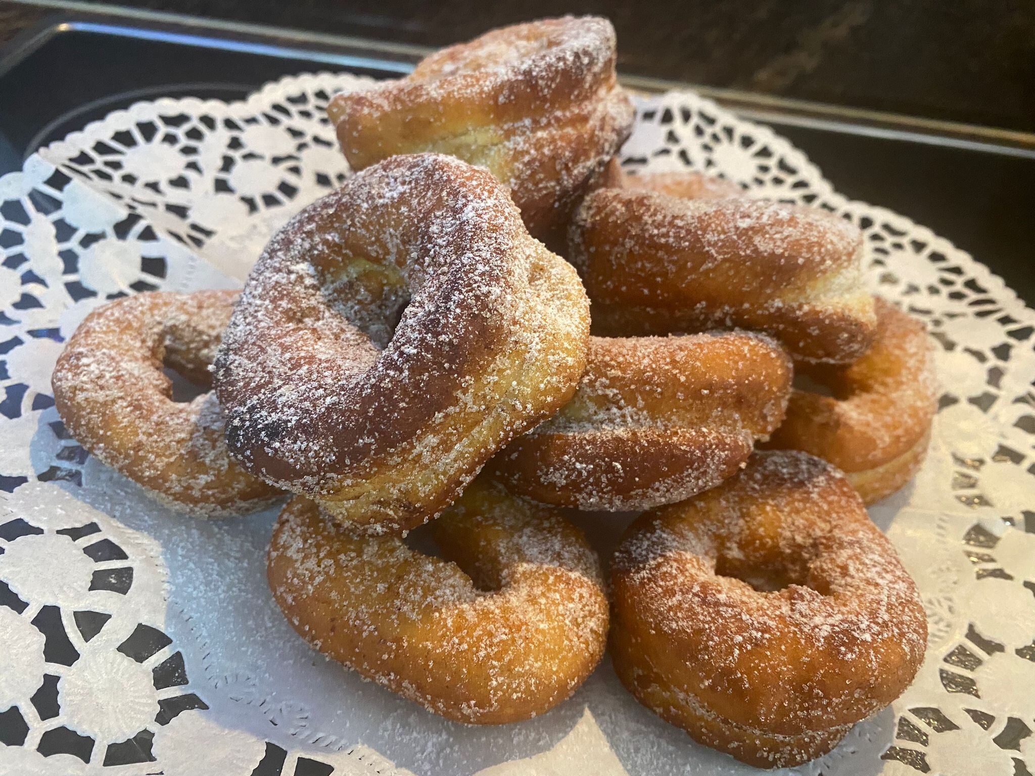 Roscos, realizados por Mina.