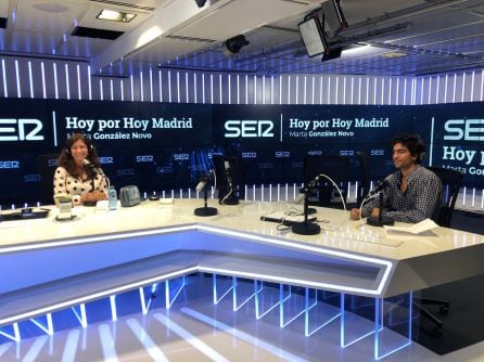 Luis Ybarra en los estudios de Hoy por Hoy Madrid