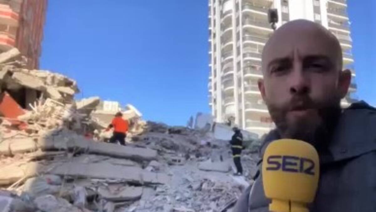 Pablo Morán, desde Turquía: 'Las calles son un mar de escombros y las casas parecen de mantequilla'