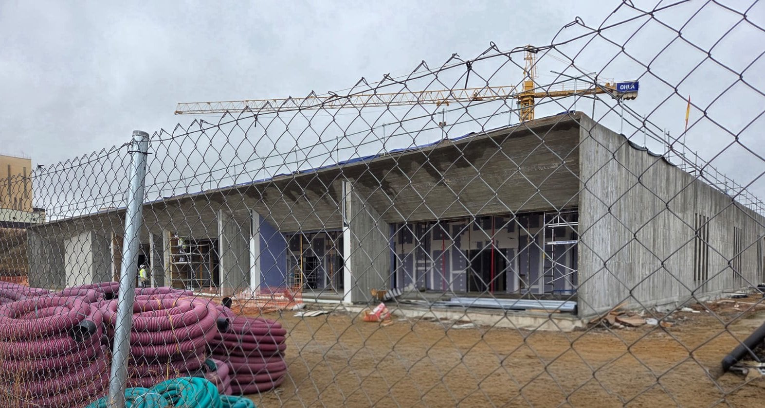 Búnker de la Unidad de Radioterapia de Palencia