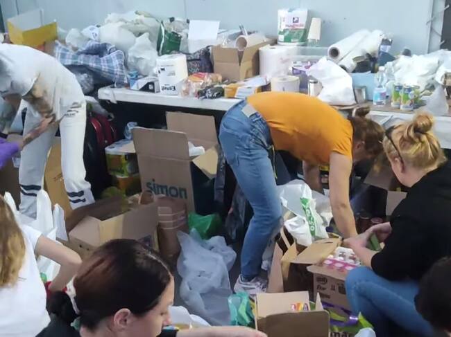 Parte del material recogida en diferentes puntos de Málaga