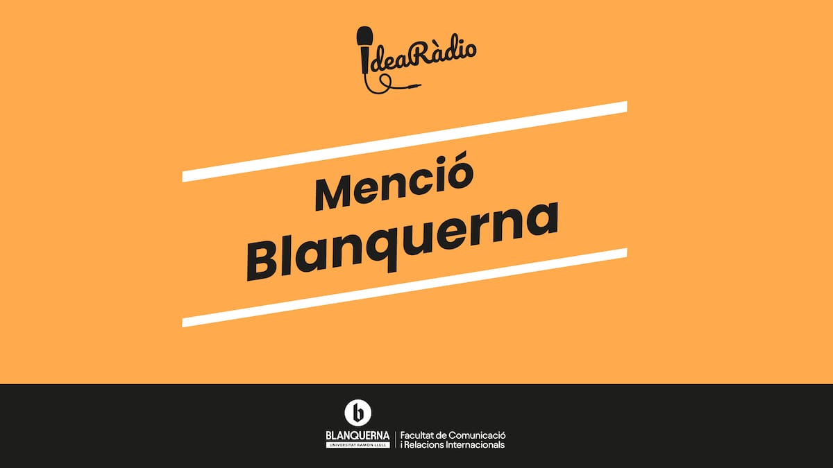 Un màster per al guanyador dels Premis Idea Ràdio 2026
