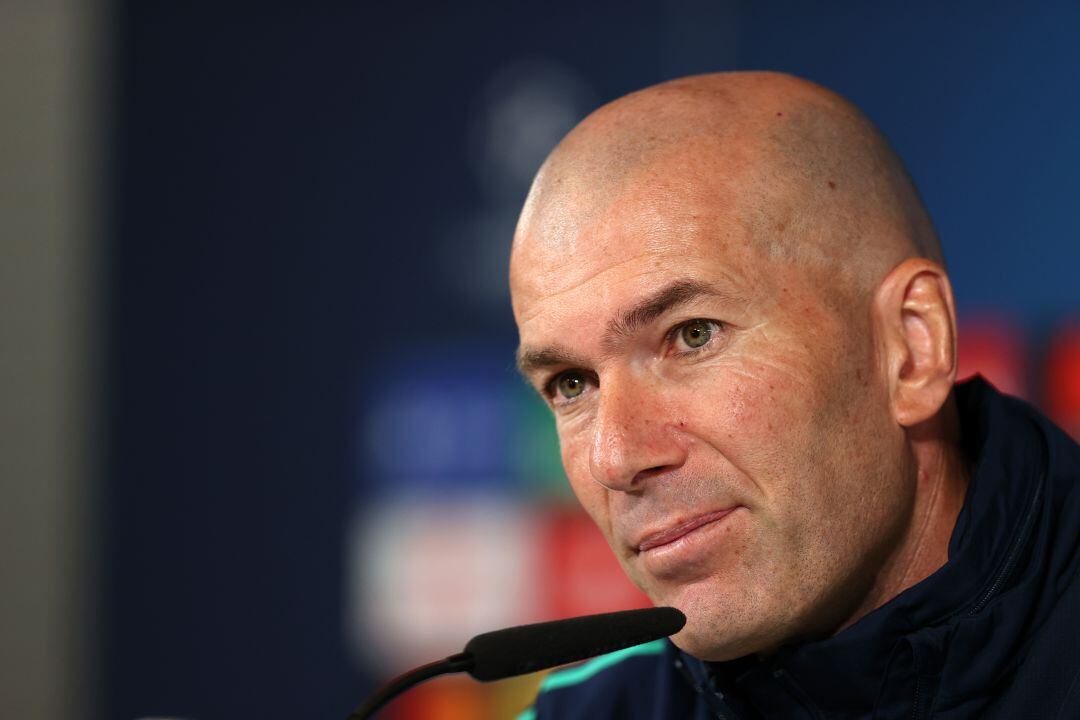 Zidane, en rueda de prensa