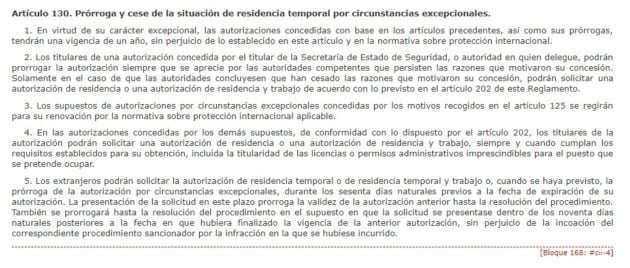 El Supremo critica la redacción del artículo 130.1 del reglamento