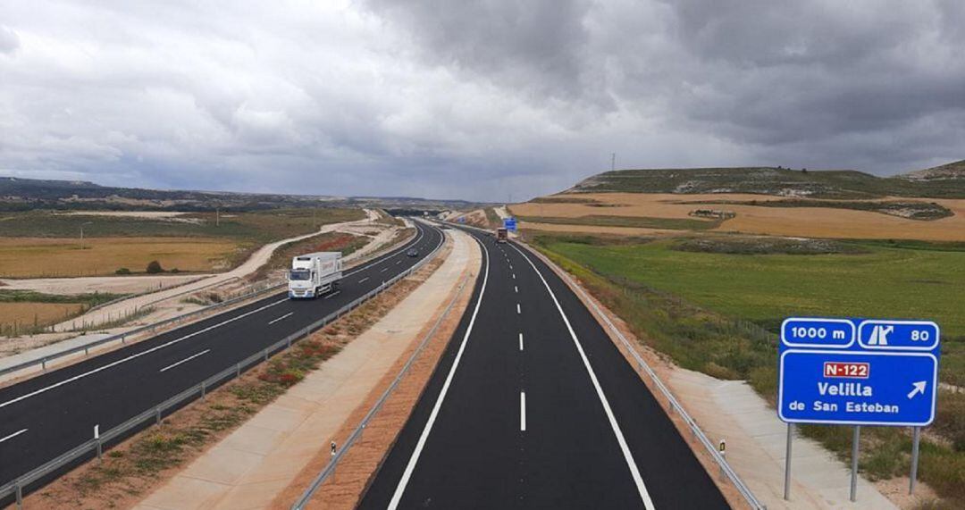 A-11 en un tramo abierto en Soria