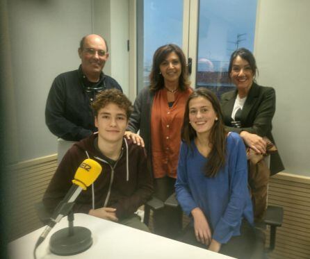 Iñaki Zulueta, Ander Hurtado, Mª del Mar Carrero y Sofía Payo