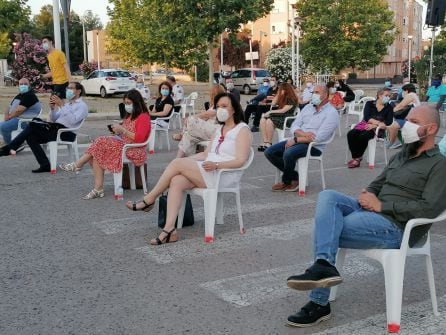 Autoridades que se dieron cita en el concierto