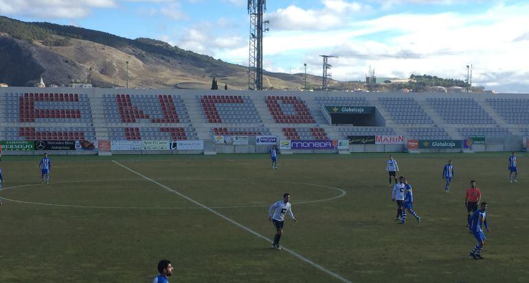 Nacho, autor de los dos goles del Conquense 