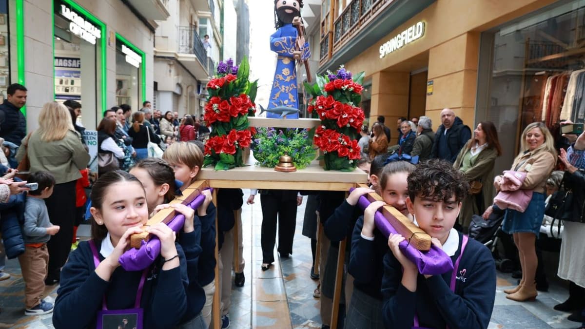 Una marea de 700 niños asegura la cantera de la Semana Santa Internacional de Cartagena