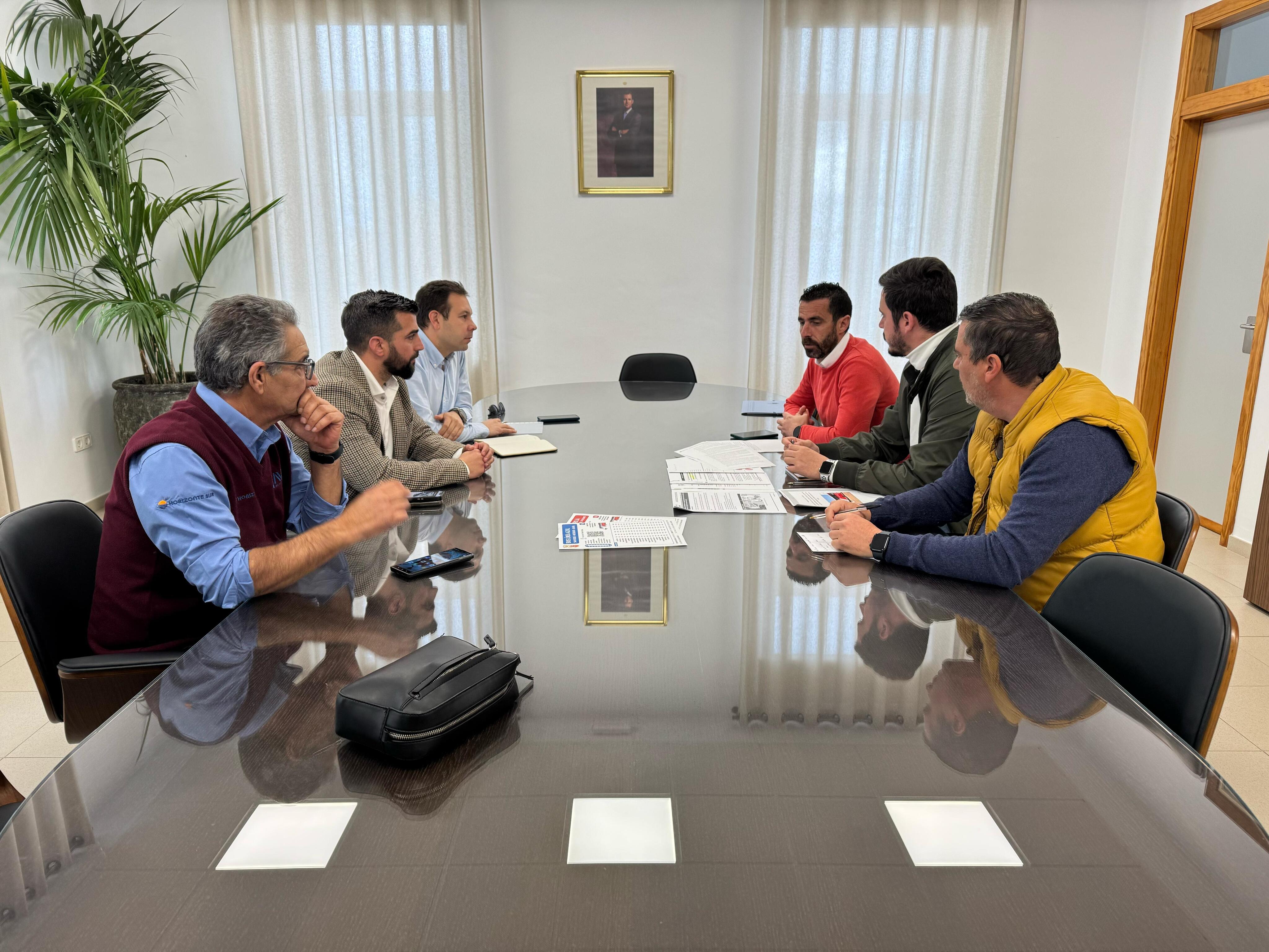 Un momento de la reunión