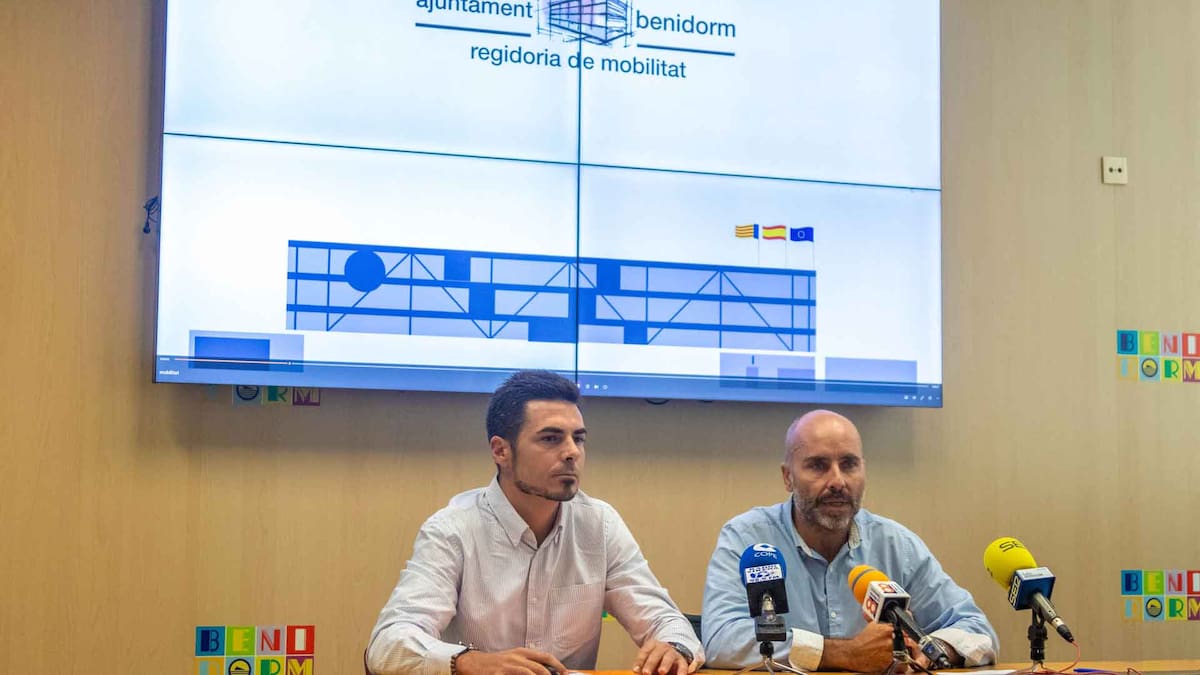 Así funcionan los descuentos en el parking de Tomás Ortuño de Benidorm