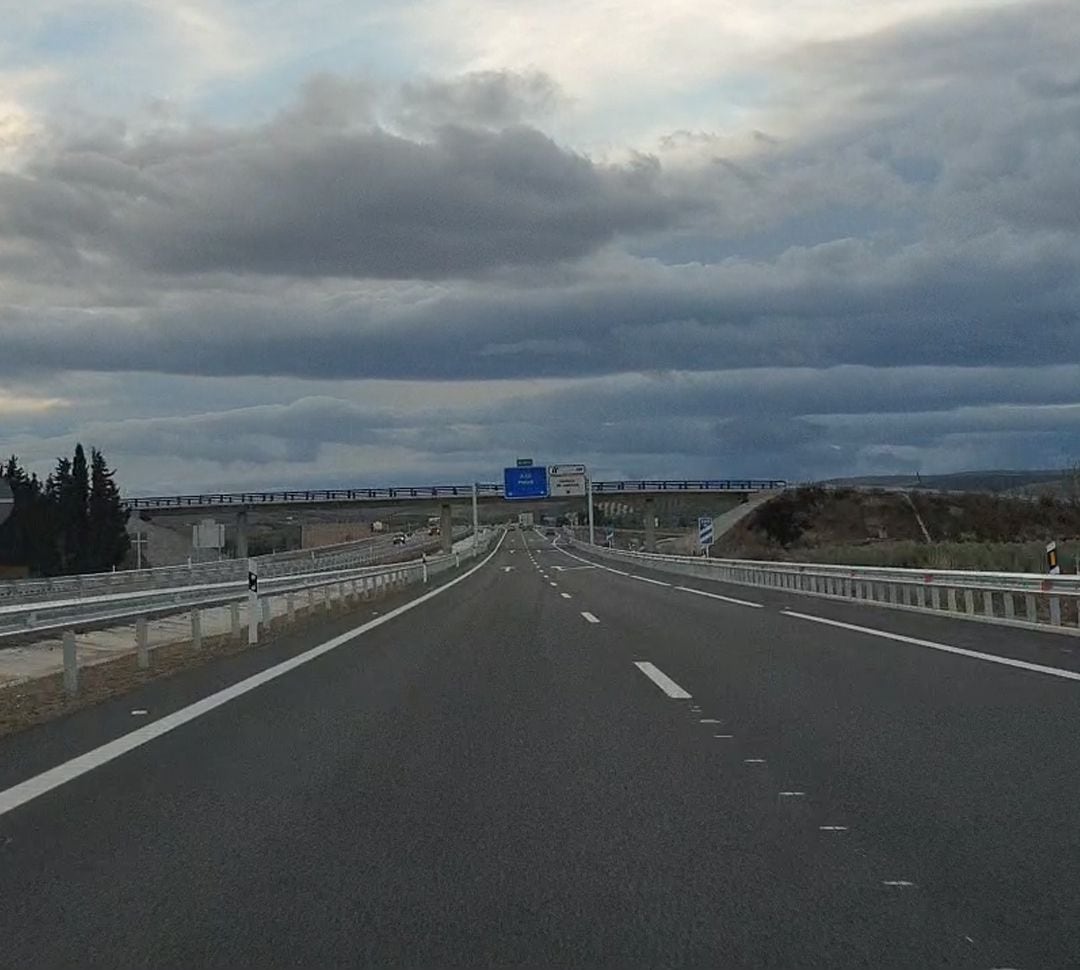 Cambio de sentido en la Variante Exterior de Granada de la A-44 que se convertirá en el futuro en la salida hacia Vegas del Genil y Cúllar Vega