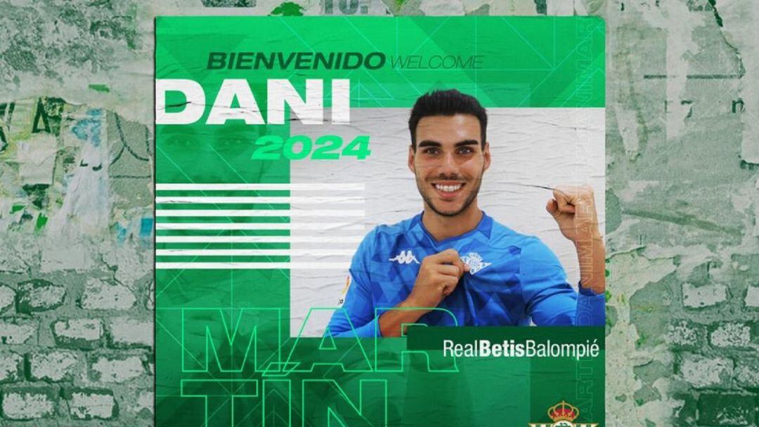 Dani Martín ya viste de verdiblanco