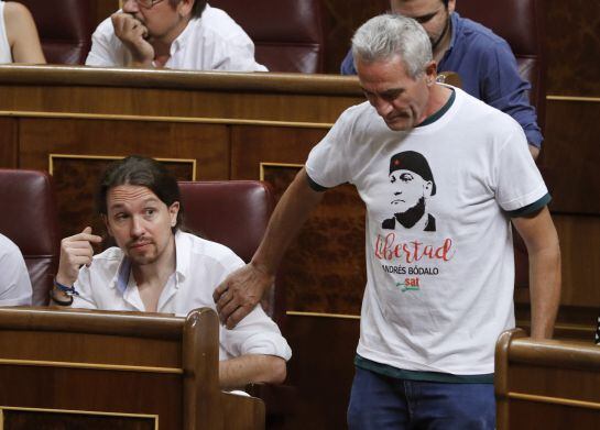 El diputado de Podemos por Jaén y portavoz del Sindicato Andaluz de Trabajadores, Diego Cañamero