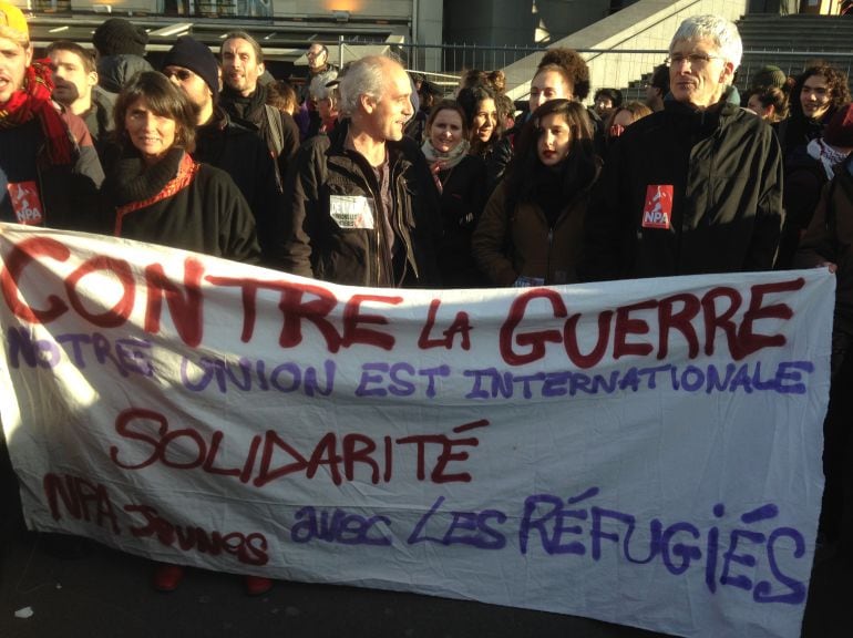 &quot;En mi país hay atentados todos los días, por eso salimos como refugiados&quot;, declaraciones de los refugiados concentrados.