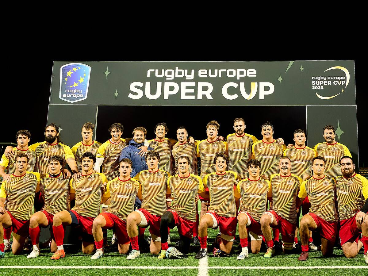 El capitán del Rugby Málaga jugó la Supercopa de Europa con los Iberians