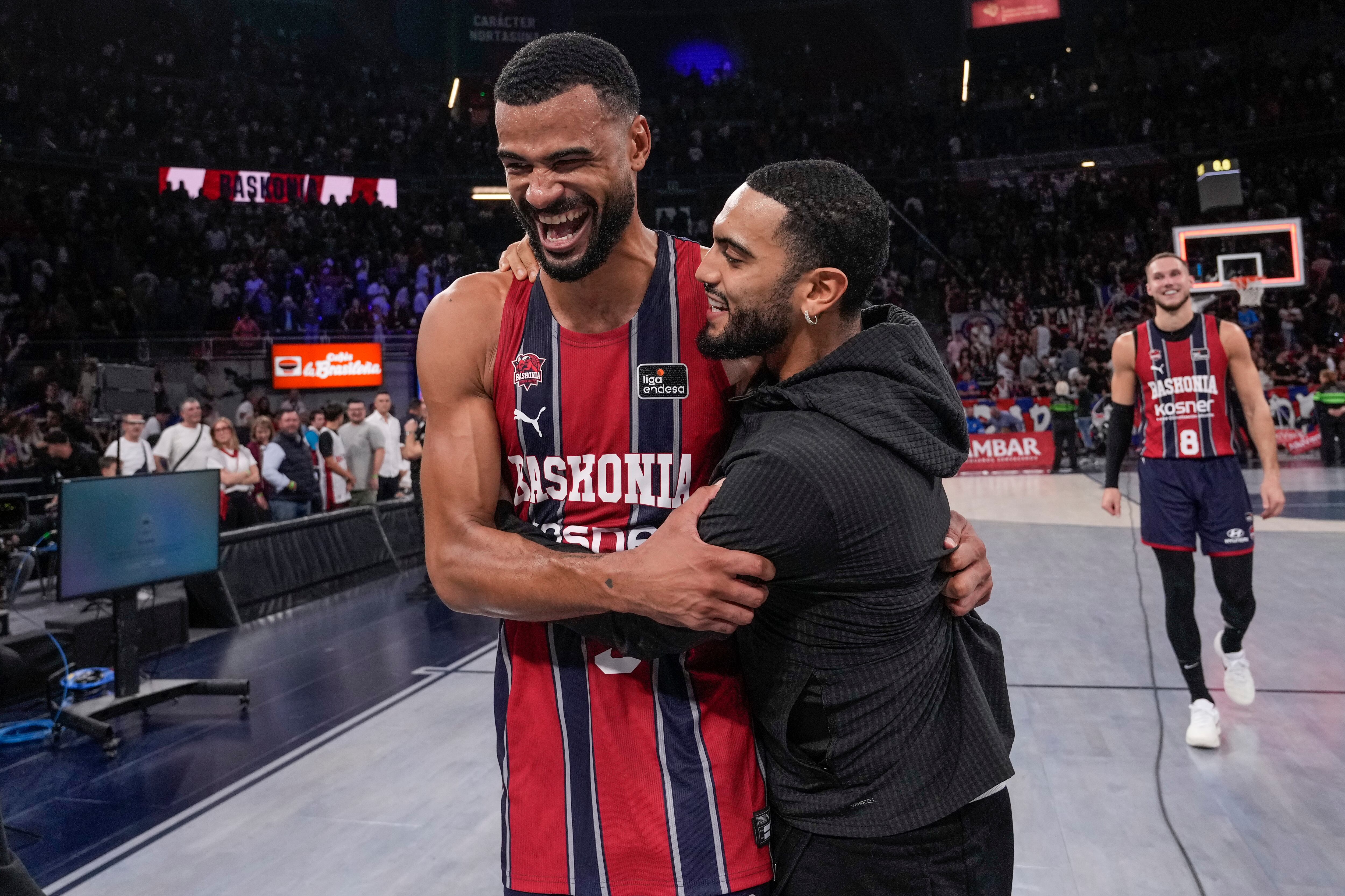 Celebración de la victoria.