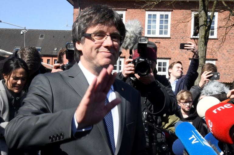 El expresident catalán Carles Puigdemont.