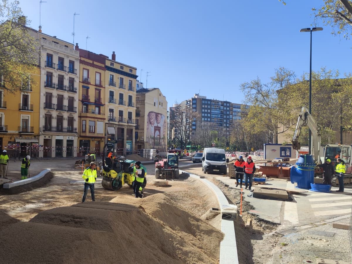 Las obras de San Miguel dibujan ya su nuevo trazado y avanzan según lo previsto