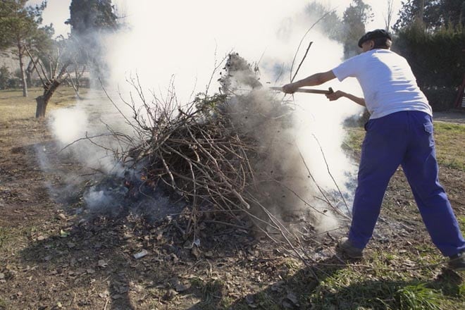 Prohibidas las quemas agrícolas y forestales