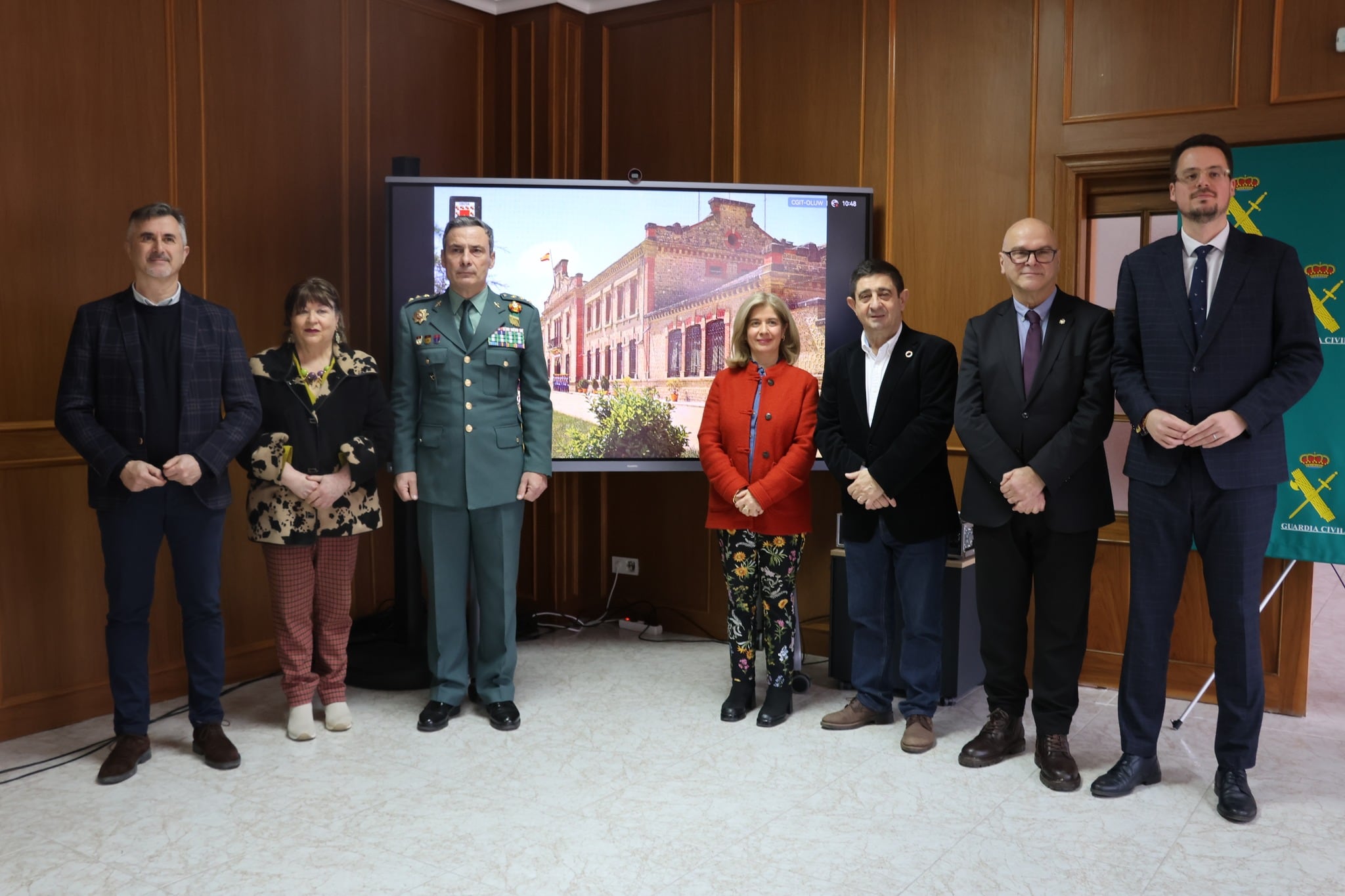 Presentado el proyecto para acondicionar el edificio principal de la Academia de la Guardia Civil de Úbeda