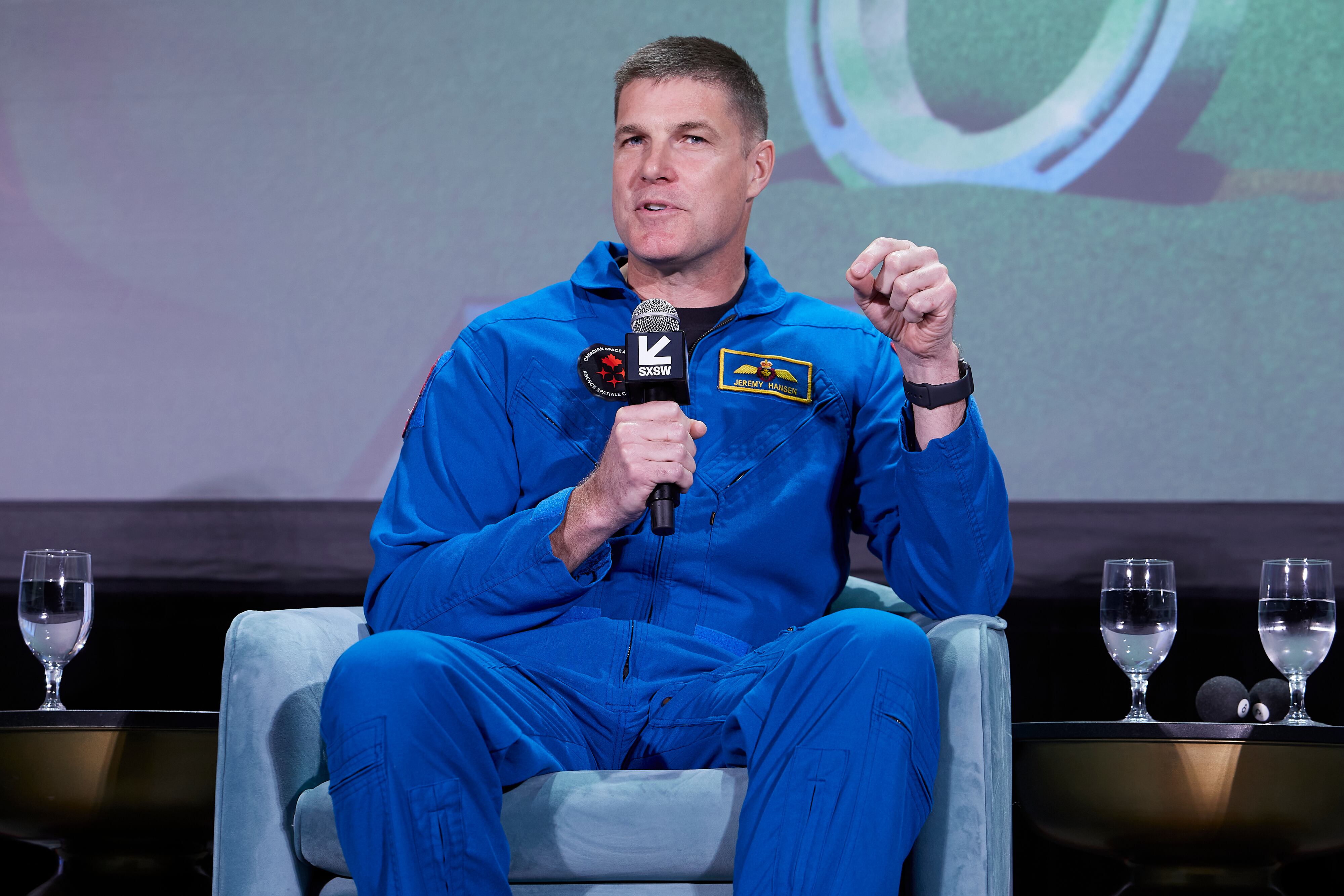 Jeremy Hansen será el primer astronauta no estadounidense en viajar a la órbita de la Luna. (Photo by Mike Jordan/SXSW Conference & Festivals via Getty Images)