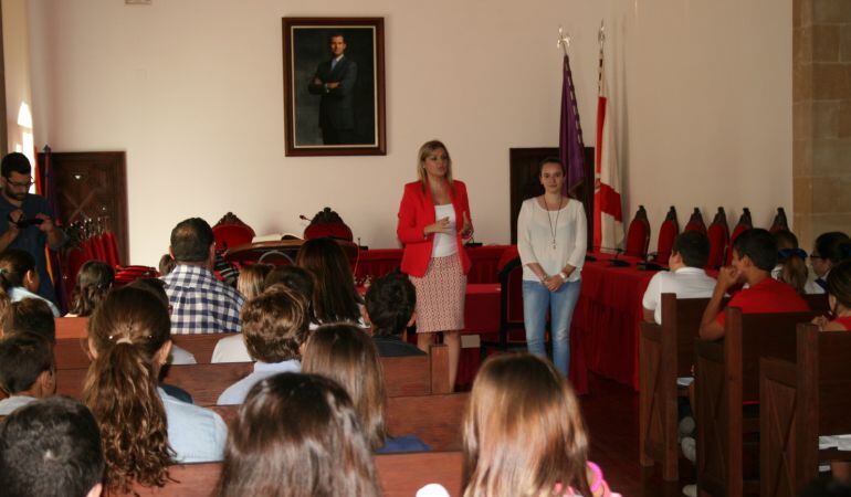 Lectura de Cervantes en Baeza