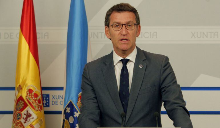 El presidente de la Xunta de Galicia, Alberto Núñez Feijóo.