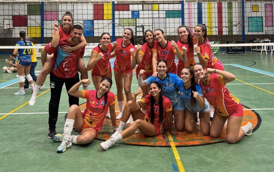 La plantilla del Camporrosso Finestrat tras el sufrido triunfo en Fuentes de Andalucía