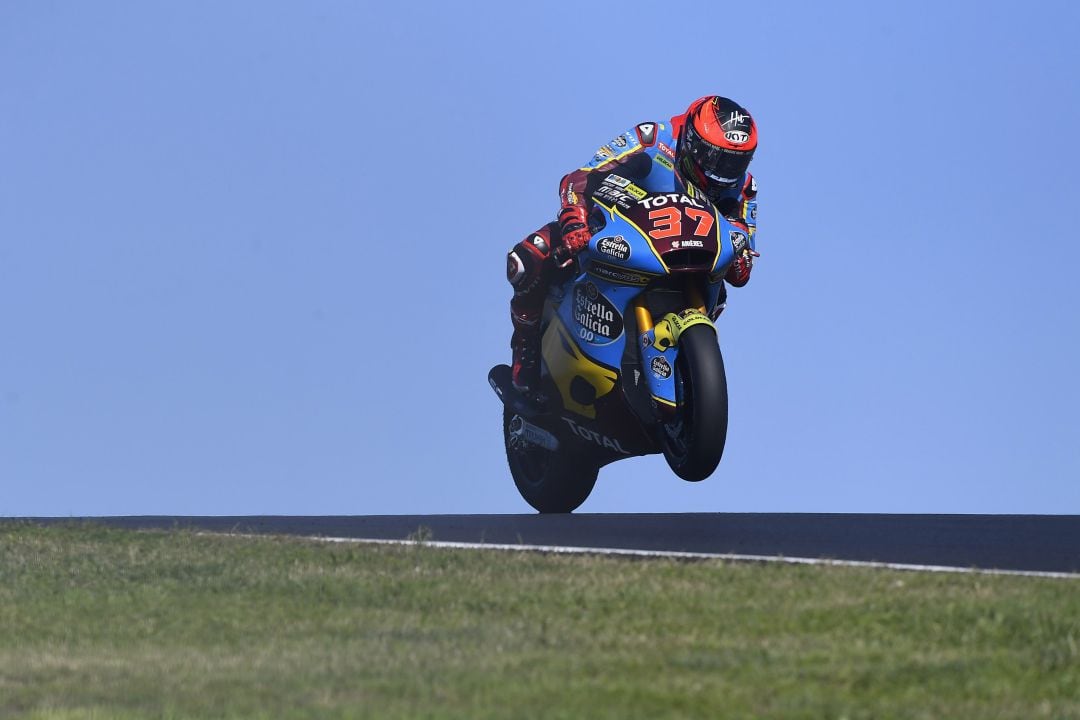 Augusto Fernández en el GP de Portugal.