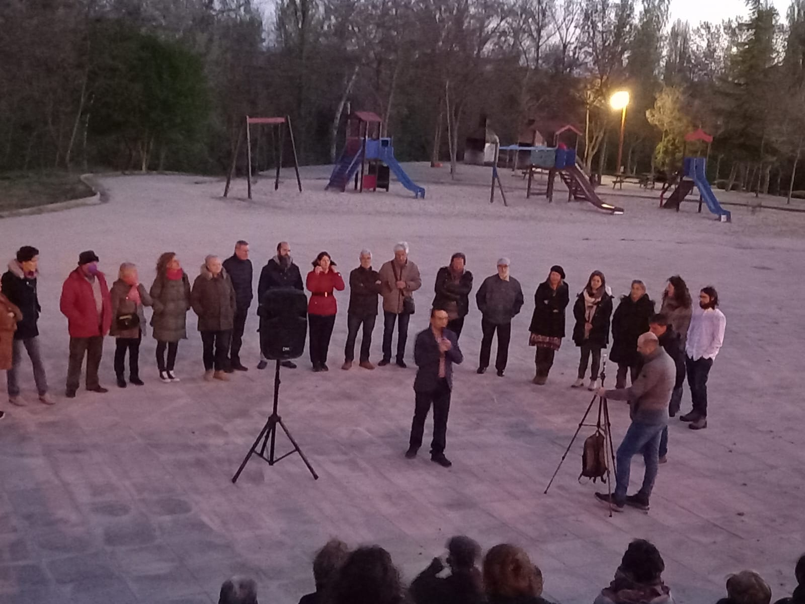 El candidato a la Alcaldía cerró el acto